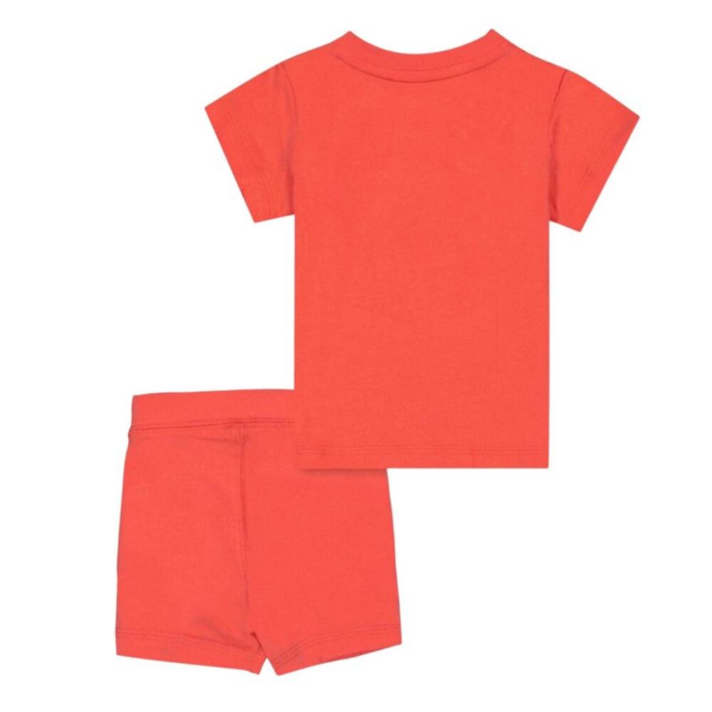 Puma Childrens/Kids Logo Cotton Top & Bottom Set Set / Peach - Picture 2 of 3